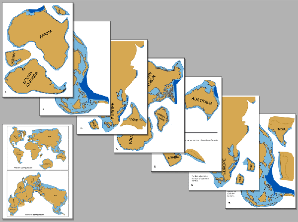 pangaea puzzle pieces worksheet