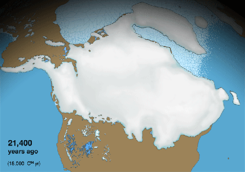ice age political map